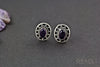 Sterling Silver Amethyst Earrings