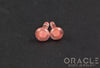 10g (2.5mm) Strawberry Quartz Single Flare Plugs