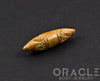 0g Fossilized Mammoth Carved Septum Spike
