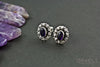 Sterling Silver Amethyst Earrings