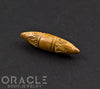 0g Fossilized Mammoth Carved Septum Spike