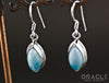 Sterling Silver Larimar Earrings