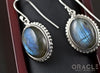 Sterling Silver Labradorite Earrings