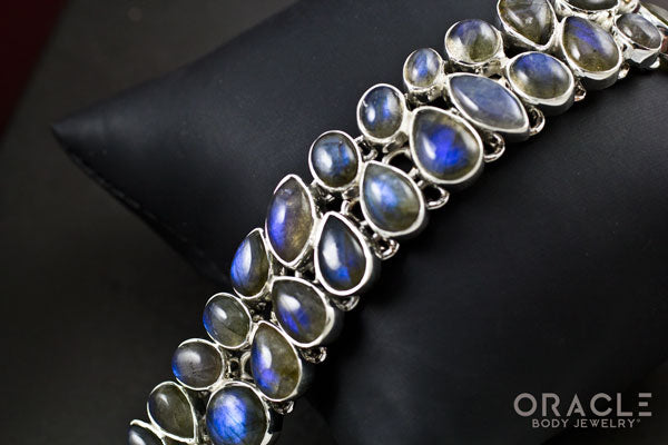 Sterling Silver Labradorite Bracelet