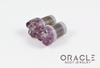 00g (9.5mm-10mm) Druzy Rough Amethyst Single Flare Plugs