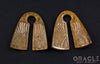 3/4" (19mm) Carved Fossilized Mammoth Ivory Mermaid Weights