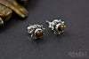 Sterling Silver Yellow Tiger Eye Earrings