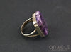Sterling Silver Charoite Ring Size 7