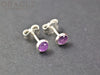 Sterling Silver Amethyst Earrings