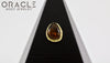 14k Fire Agate Threadless Gold End