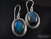 Sterling Silver Labradorite Earrings