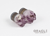 1/2" (12.5mm) Druzy Rough Amethyst Single Flare Plugs