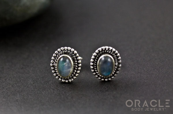 Sterling Silver Labradorite Earrings