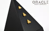 14k Asteroids Threadless Rose Gold End