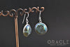 Sterling Silver Titanium Coated Druzy Earrings