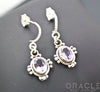 Sterling Silver Amethyst Earrings