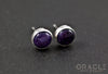 Sterling Silver Charoite Earrings