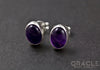 Sterling Silver Amethyst Earrings