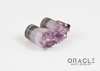 1/2" (12.5mm) Druzy Rough Amethyst Single Flare Plugs