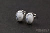 Sterling Silver Howlite Earrings