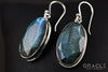 Sterling Silver Labradorite Earrings