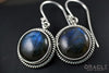 Sterling Silver Labradorite Earrings