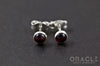 Sterling Silver Garnet Earrings