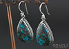 Sterling Silver Chrysocolla Earrings