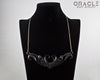 Horn Necklace with Steel Chain