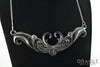Horn Necklace with Steel Chain