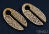 5/8" (16mm) Fossilized Mammoth Ivory Dragon Weights