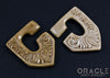 2g (6.5mm) Fossilized Mammoth Ivory Shields