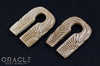 7/16" (11mm) Fossilized Mammoth Ivory Split Wings