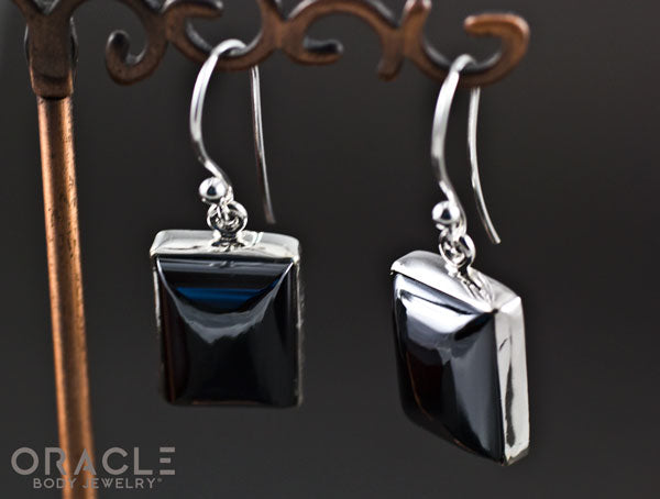 Sterling Silver Hematite Earrings
