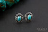 Sterling Silver Turquoise Earrings