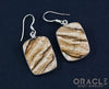 Sterling Silver Picture Jasper Standard Earring