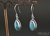 Sterling Silver Larimar Earrings