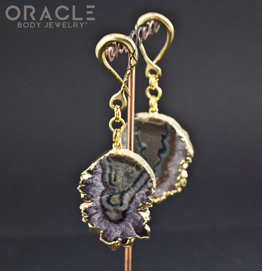 Crossover with 24k Gold Plated Stalactite Slices