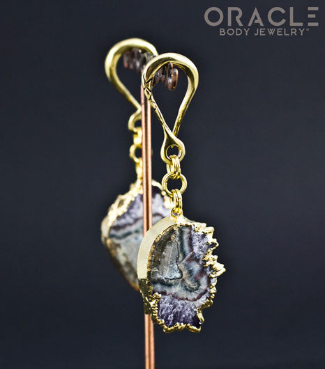 Crossover with 24k Gold Plated Stalactite Slices