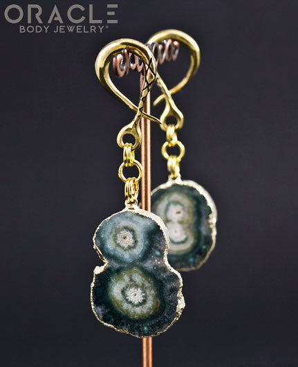Crossover with 24k Gold Plated Stalactite Slices