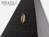 14k Channel Set Black Diamond Threadless Gold End