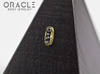 14k Channel Set Black Diamond Threadless Gold End