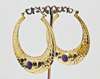 Brooklyn with Charoite and Amethyst