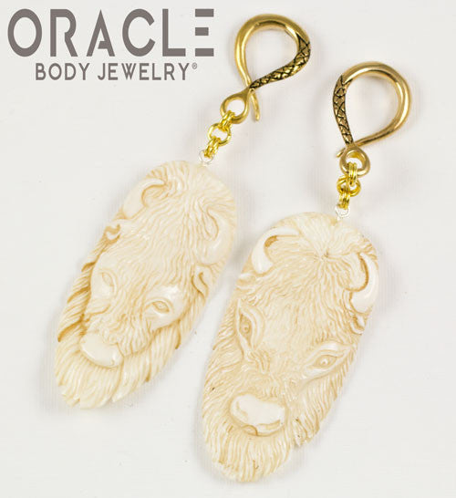 Crossover With Buffalo Carvings
