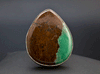 Sterling Silver Chrysoprase Ring Size 8