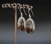Sterling Silver Crazy Lace Agate Earrings