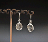 Sterling Silver Herkimer Diamond Earrings