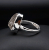 Sterling Silver Herkimer Diamond Ring Size 7