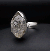 Sterling Silver Herkimer Diamond Ring Size 9.5
