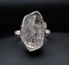 Sterling Silver Herkimer Diamond Ring Size 10